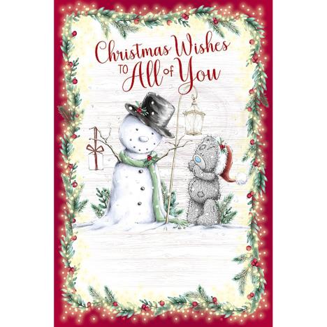 Christmas Wishes To All Of You Me to You Bear Christmas Card £3.59